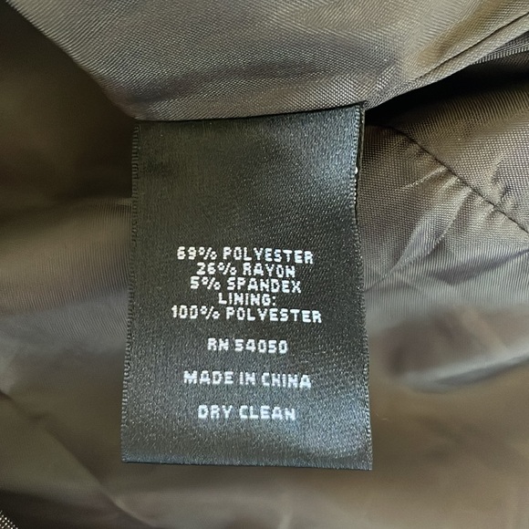 Nine West x Kasper Brown Tailored Pantsuit Polish Trousers Fitted Blazer Refined - Picture 13 of 16